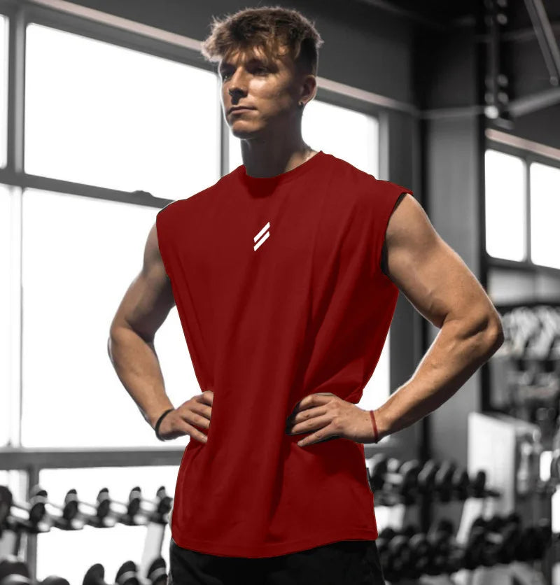 Débardeur de Sport Homme   Séchage Rapide, Respirant & Coupe Ample.