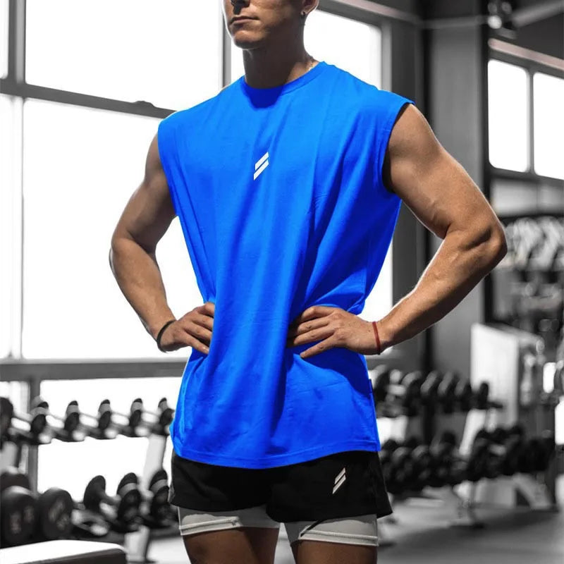 Débardeur de Sport Homme   Séchage Rapide, Respirant & Coupe Ample.