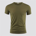 T-shirt homme col V – Coupe ajustée fitness, une coupe sportive.                               Un style épuré,le confort comme stand.