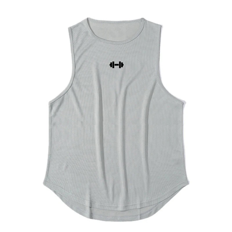 Débardeur de Sport Homme Coupe Slim, Bodybuilding, Fitness.