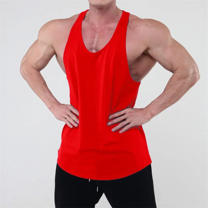 Débardeur  Homme           Coton Respirant, Fitness & Entraînement.