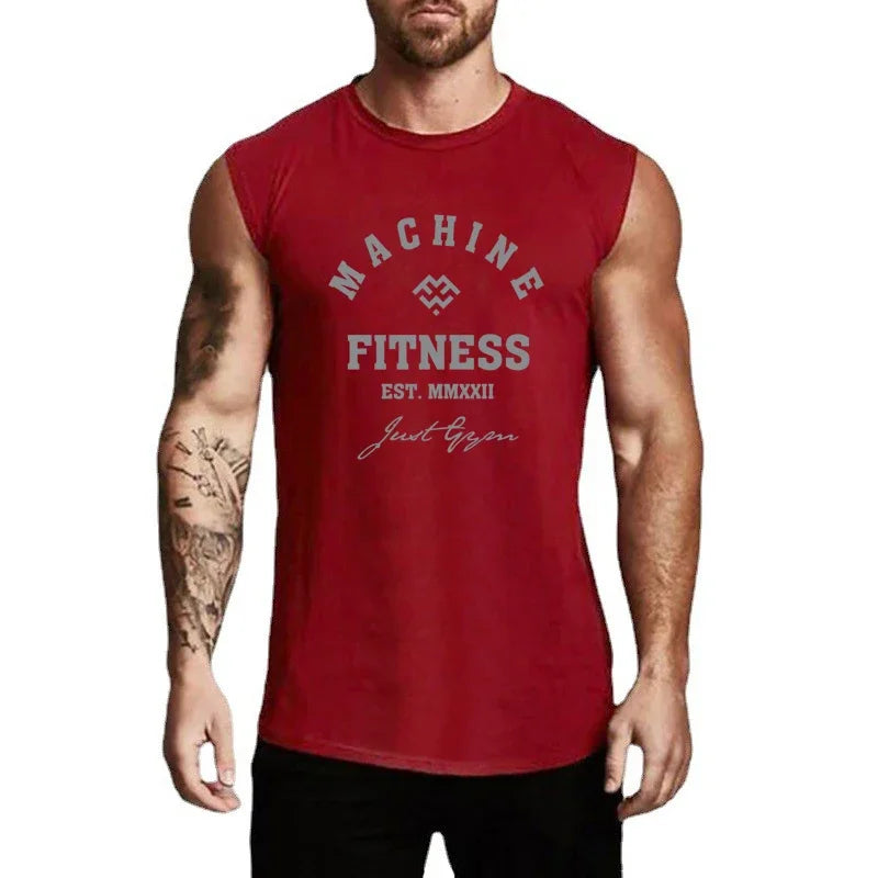 Débardeur  Homme en Coton Confortable, Musculation & Sport.