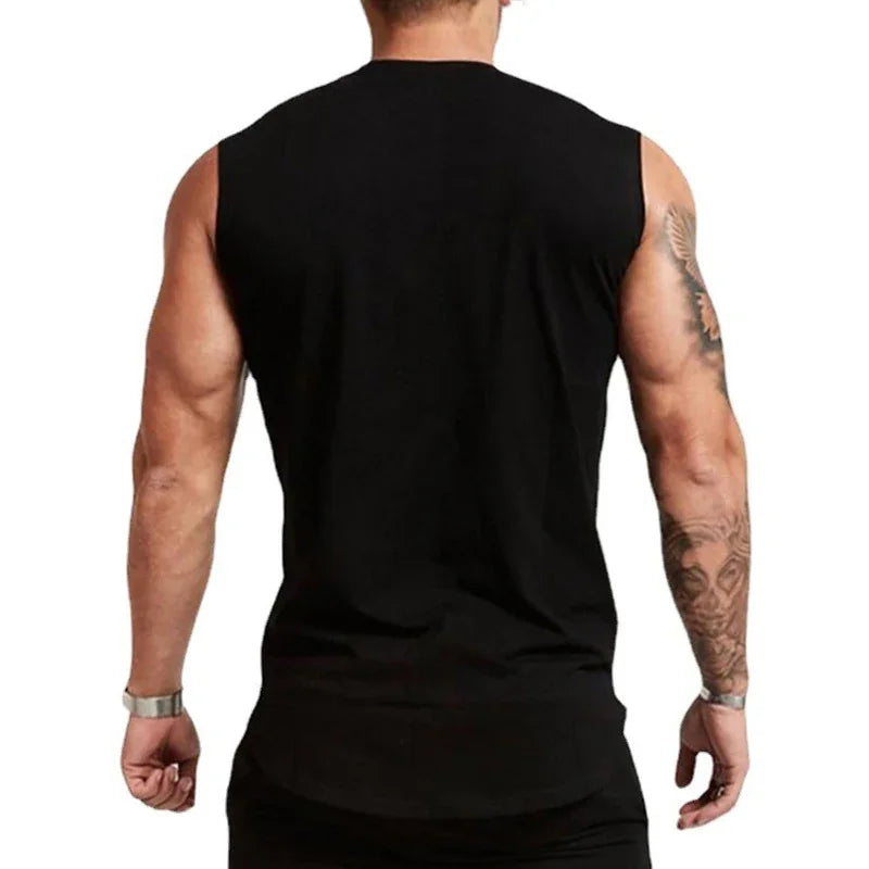 Débardeur  Homme en Coton Confortable, Musculation & Sport.