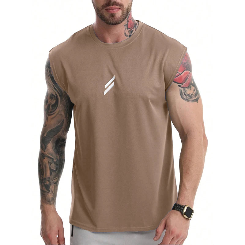 Débardeur de Sport Homme   Séchage Rapide, Respirant & Coupe Ample.