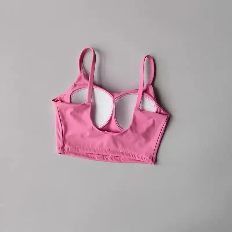 Brassière de Sport Femme Push-Up – Pads Fixes, Respirante, Yoga, Fitness, Running & Gym