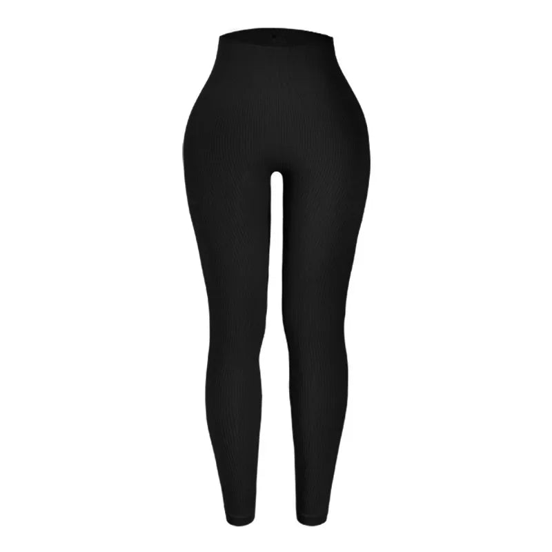 Legging  Femme Seamless Taille Haute, Effet Push-Up Hanches, Stretch, Fitness & Running