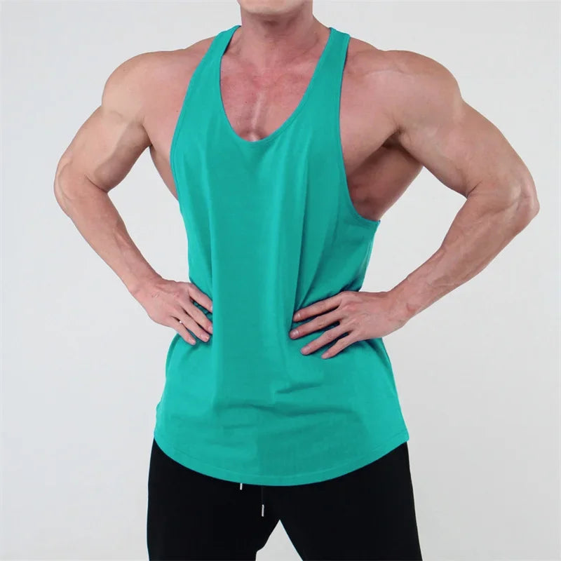 Débardeur  Homme           Coton Respirant, Fitness & Entraînement.