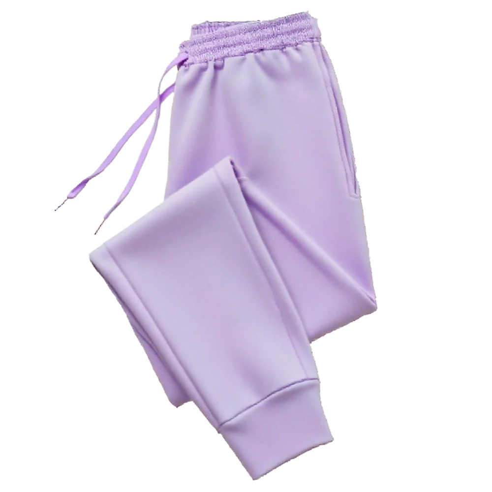 Jogging Femme Pantalon Molletonné Automne/Hiver, Coupe Jogger, Confort & Style Sport-Chic