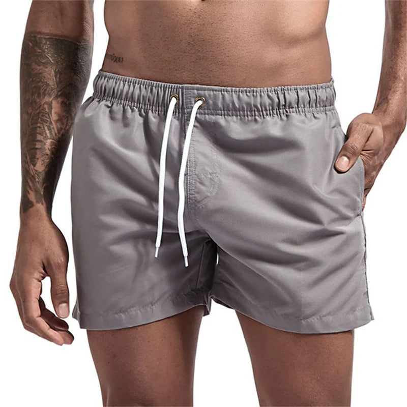 Short de Bain Homme Léger – Séchage Rapide, Doublure Mesh, Poches Latérales, Boardshort Été.