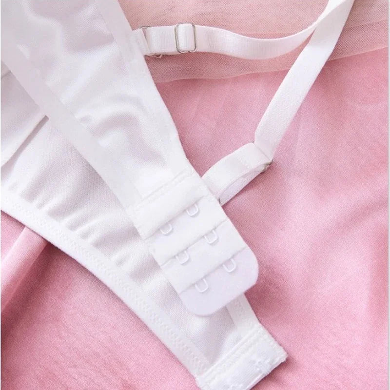 Tornova Lingerie sexy femme – Dentelle transparente, soutien-gorge push-up + culotte brodée, érotique et fin