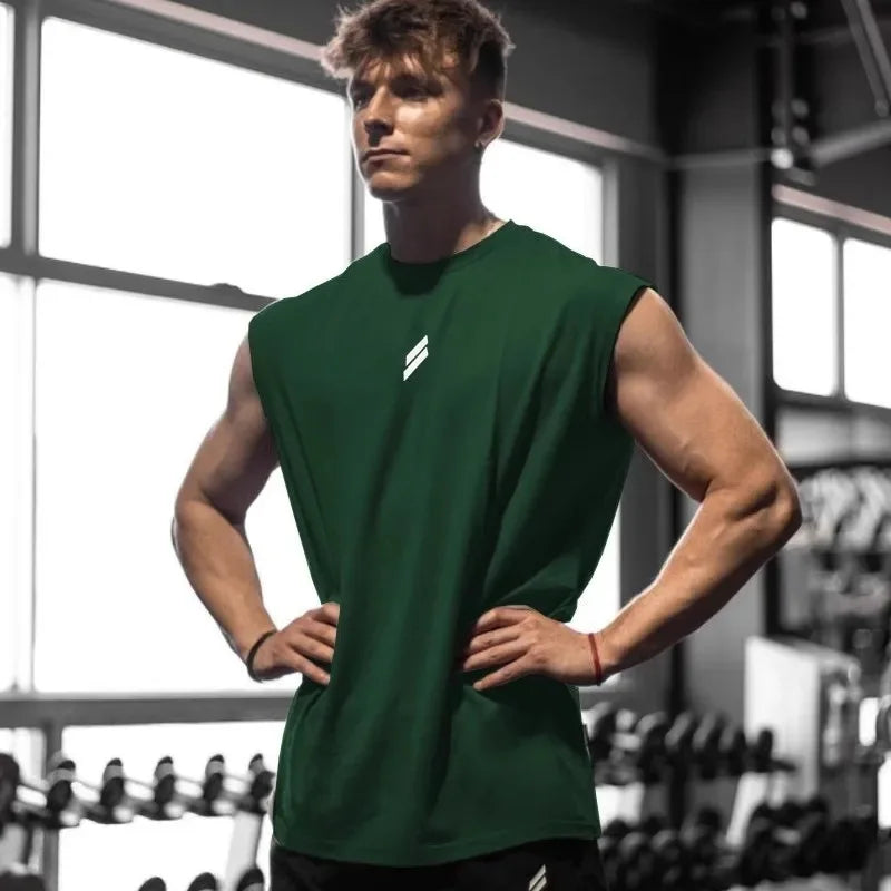 Débardeur de Sport Homme   Séchage Rapide, Respirant & Coupe Ample.