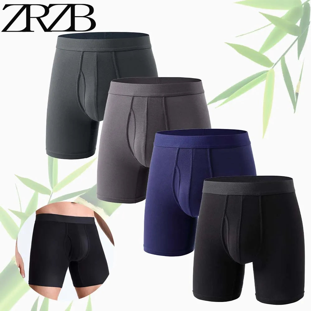 Lot de 4 boxers homme en fibre de bambou – Confort doux, poche U
Confort, respirabilité et maintien : le boxer moderne réinventé pour l’homme exigeant.
