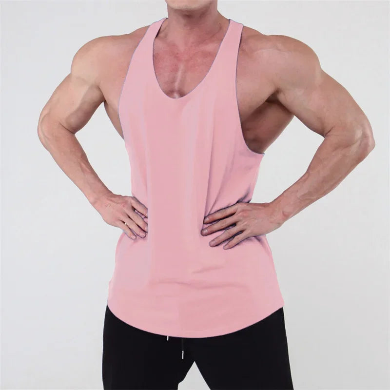 Débardeur  Homme           Coton Respirant, Fitness & Entraînement.