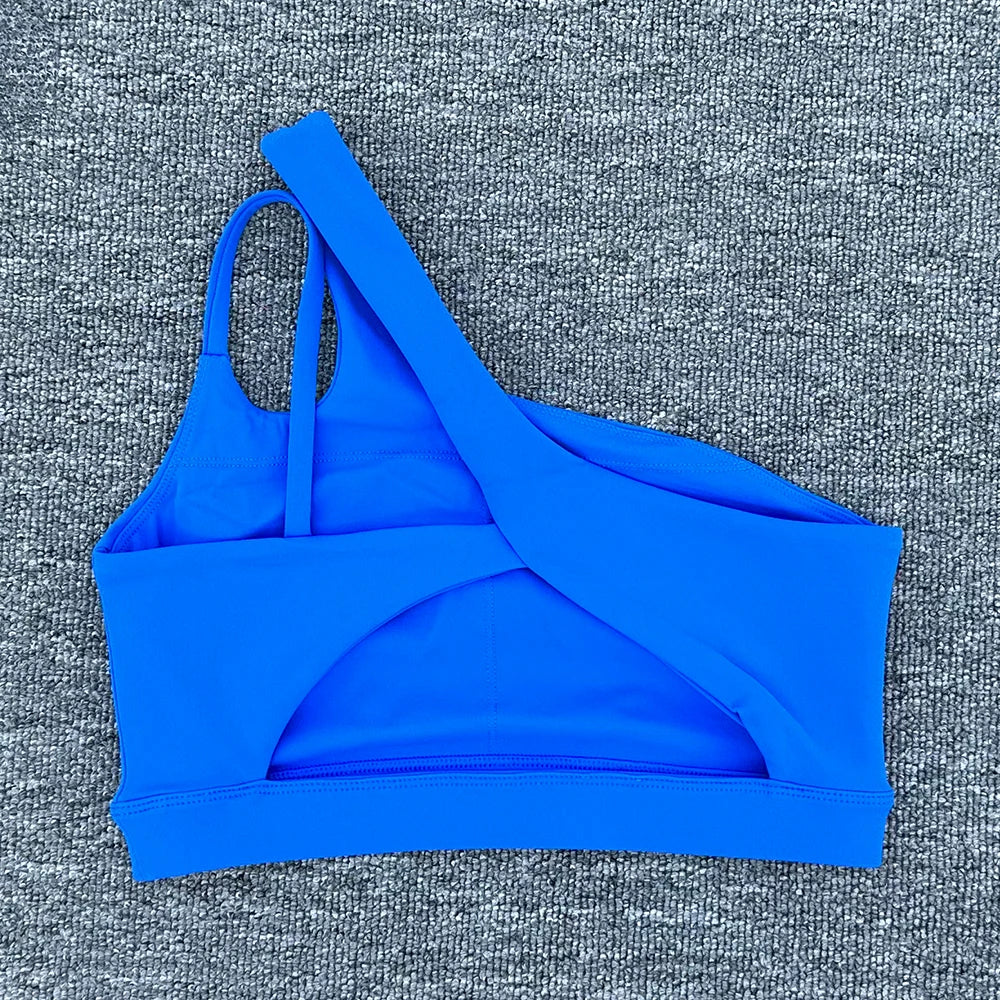Brassière de Sport Femme Anti-Choc – Dos Sublimé, Bretelles Obliques, Running, Fitness & Yoga