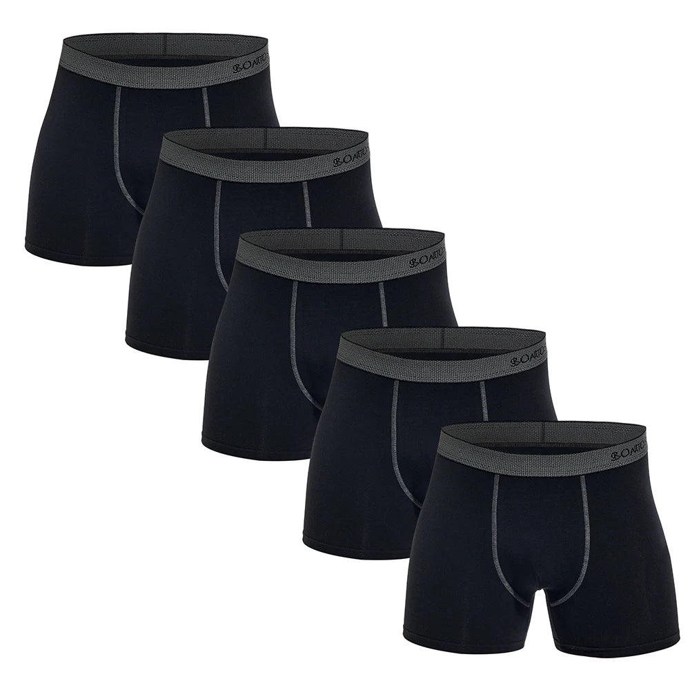 Lot de 5 boxers homme en coton – Style luxe, sexy et confortable. Confort haut de gamme et design élégant : les sous-vêtements essentiels pour l’homme moderne.
