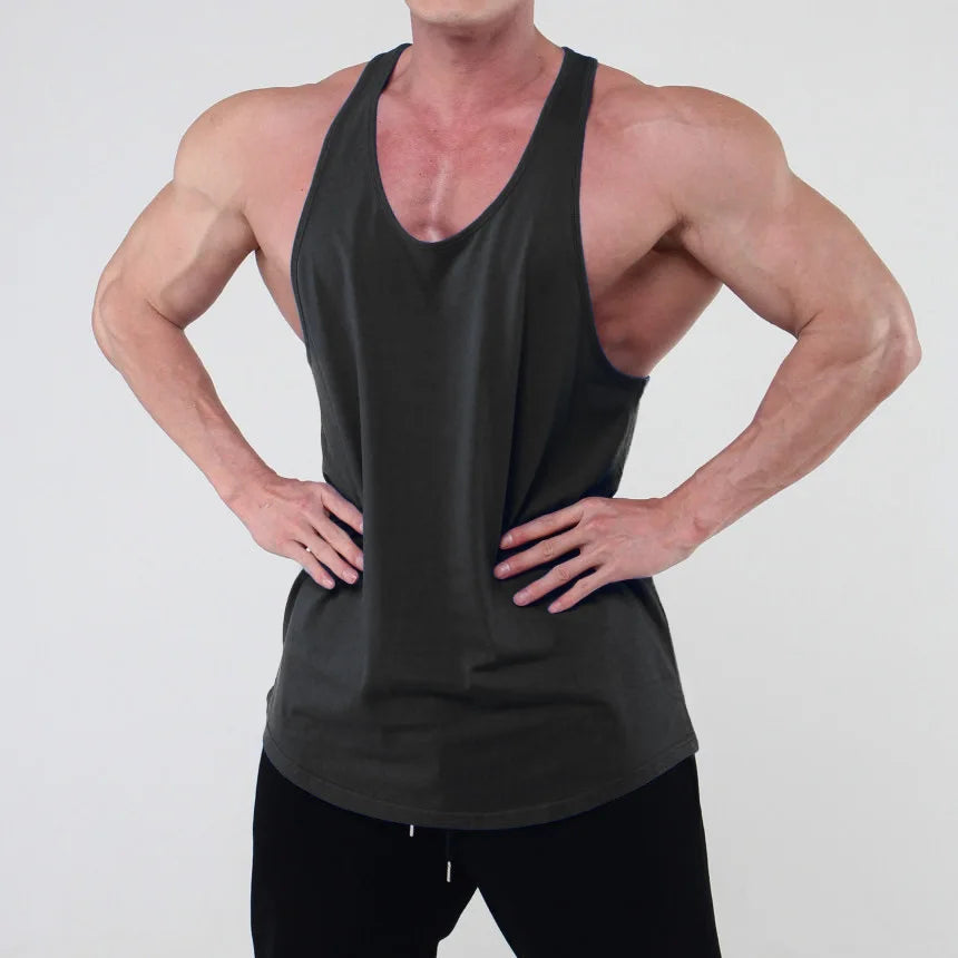 Débardeur  Homme           Coton Respirant, Fitness & Entraînement.