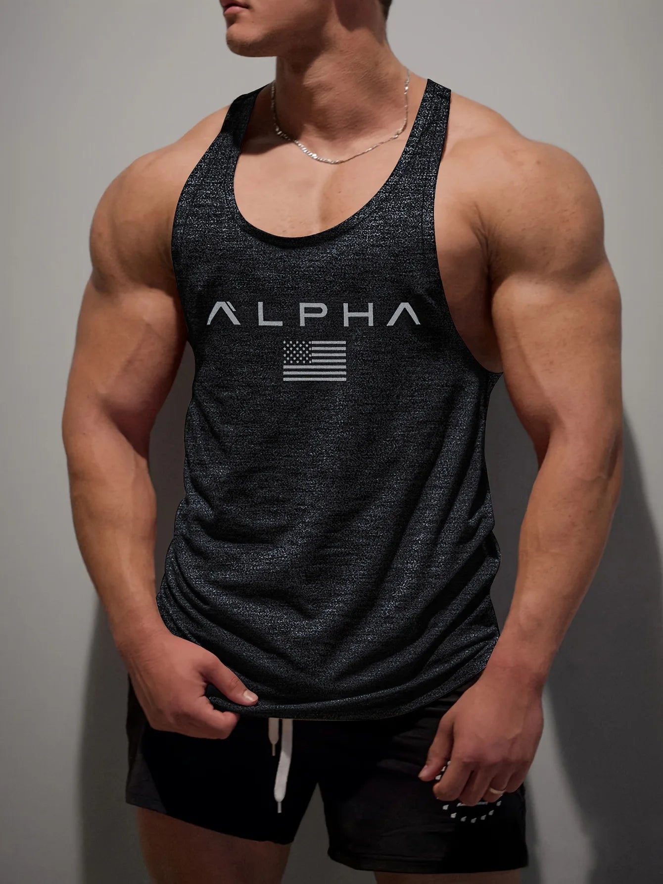 Débardeur Fitness Homme Imprimé.