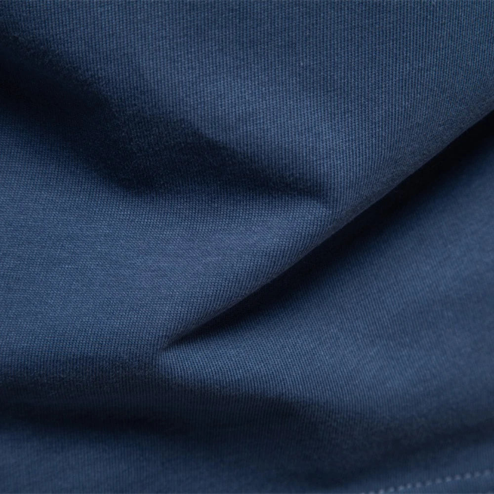 T-shirt Henley Homme Épais – 100% Coton, Manches Longues Thermiques – Col à Boutons, Workwear Automne/Hiver, Haute Durabilité