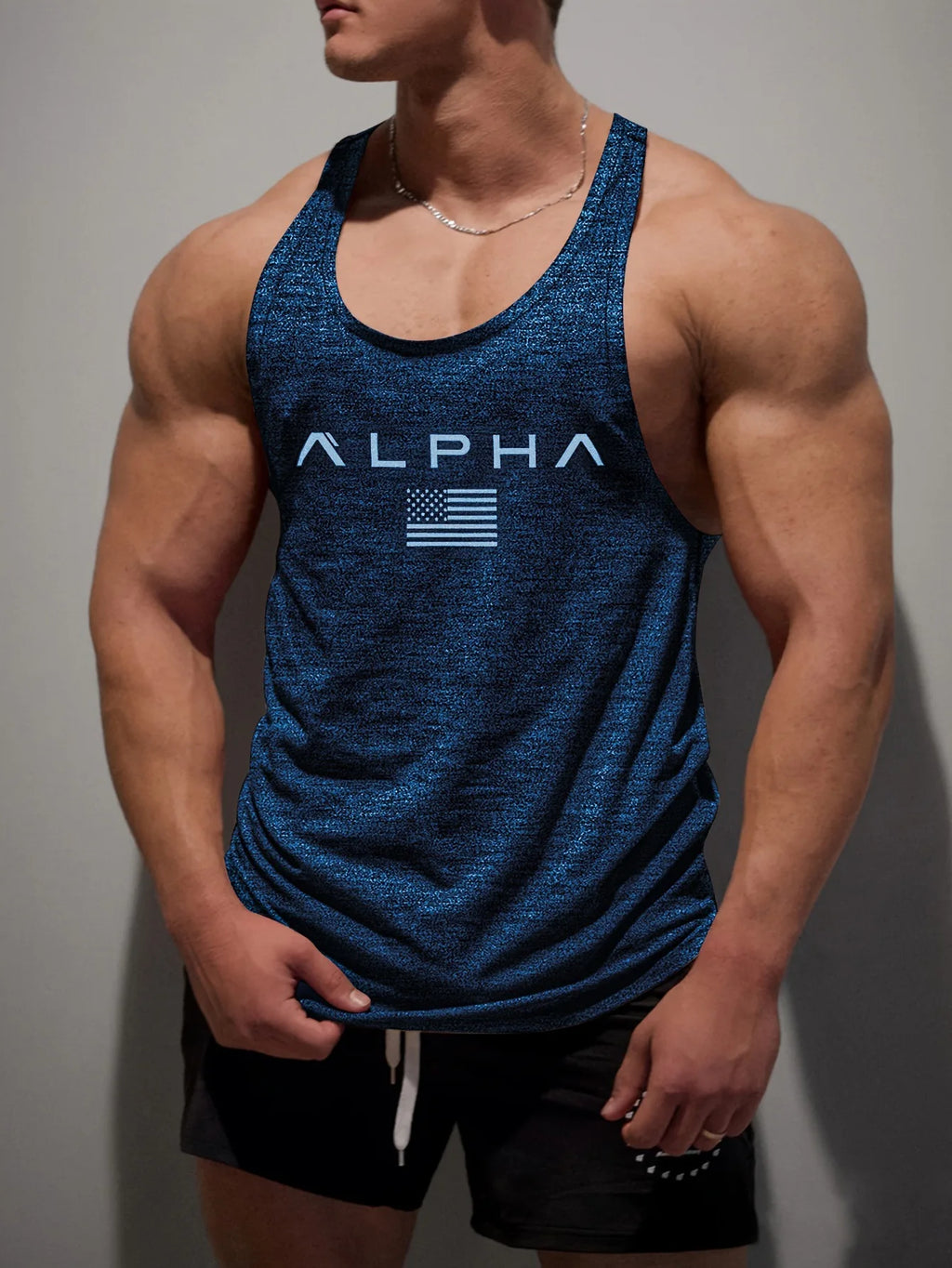 Débardeur Fitness Homme Imprimé.