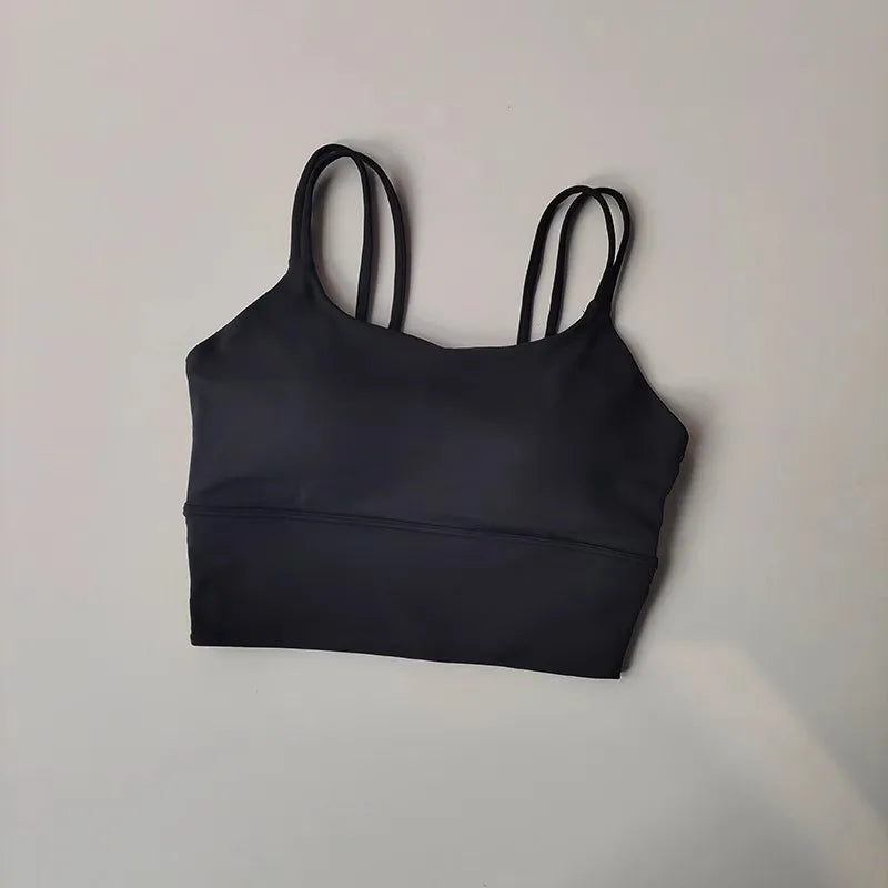 Brassière de Sport Femme Professionnelle – Maintien Anti-Choc, Pads Fixes, Respirante, Yoga, Running & Fitness