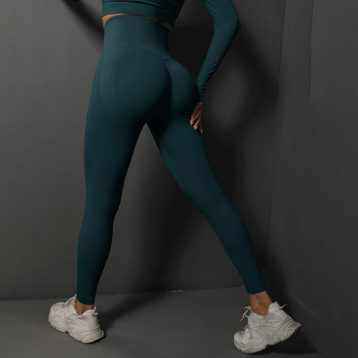 Legging de Sport Femme Seamless – Taille Haute, Effet Push-Up Fessier, Yoga, Fitness & Training