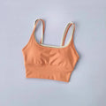 Brassière de Sport Femme Crop Top Tube, Dos Sublimé, Yoga, Fitness & Running