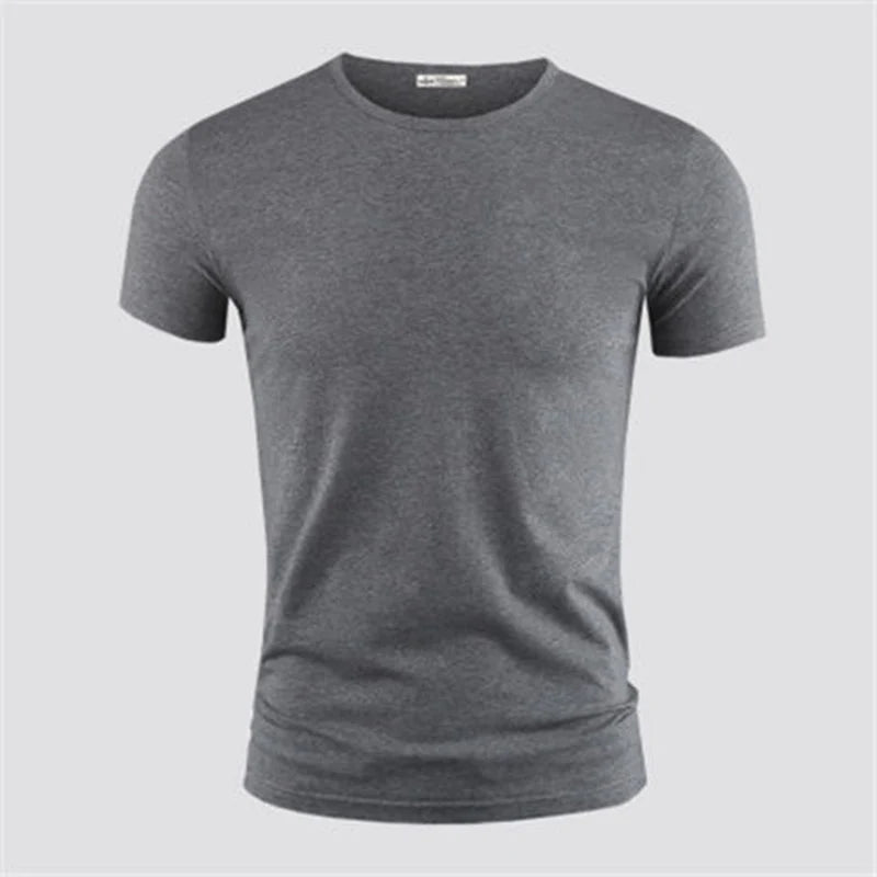T-shirt homme col V – Coupe ajustée fitness, une coupe sportive.                               Un style épuré,le confort comme stand.