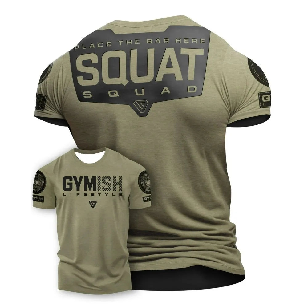 T-Shirt de Sport Homme Polyester Micro-Élastique Fitness & Outdoor