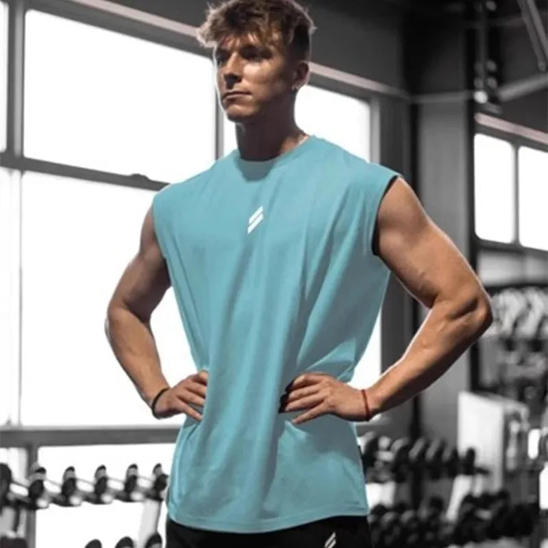 Débardeur de Sport Homme   Séchage Rapide, Respirant & Coupe Ample.