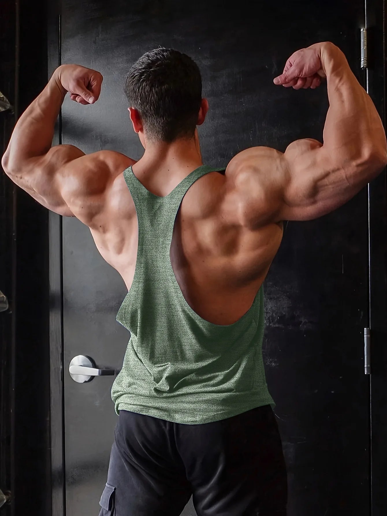 Débardeur Fitness Homme Imprimé.