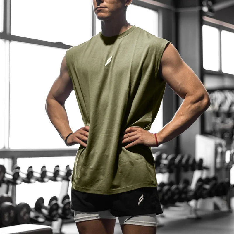 Débardeur de Sport Homme   Séchage Rapide, Respirant & Coupe Ample.