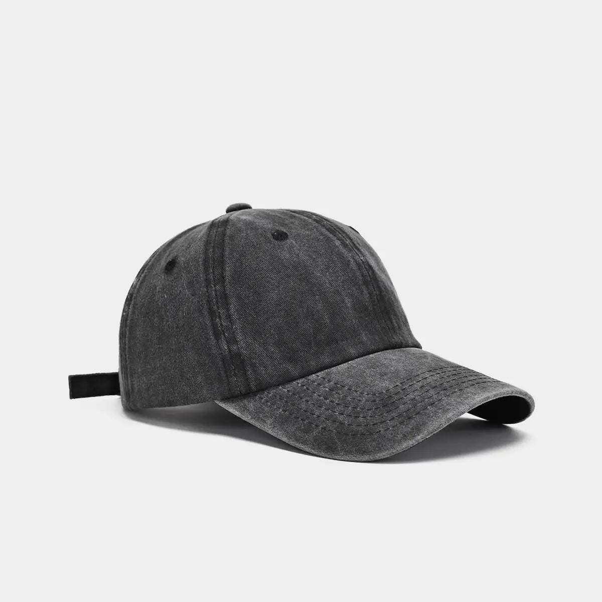 Casquette Baseball Unisexe en Coton Lavé – Snapback Vintage, Couleur Unie, Style Dad Hat Hip-Hop & Casual