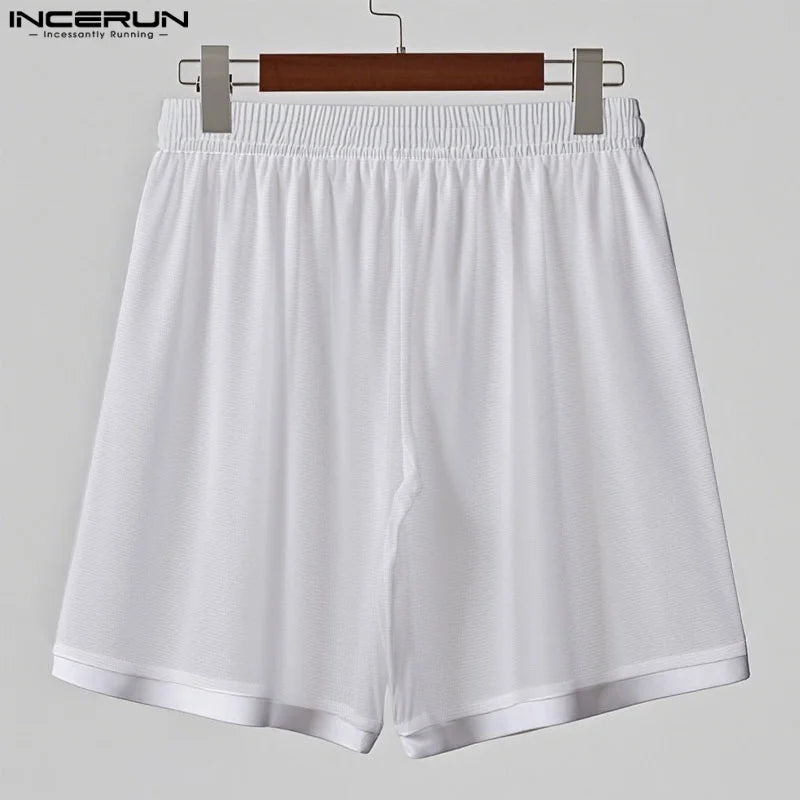 Short Homme Mesh Patchwork 2025 – Coupe Loose,Style Streetwear & Vacances