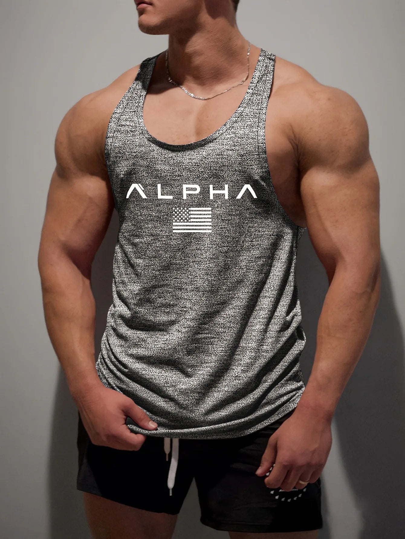 Débardeur Fitness Homme Imprimé.