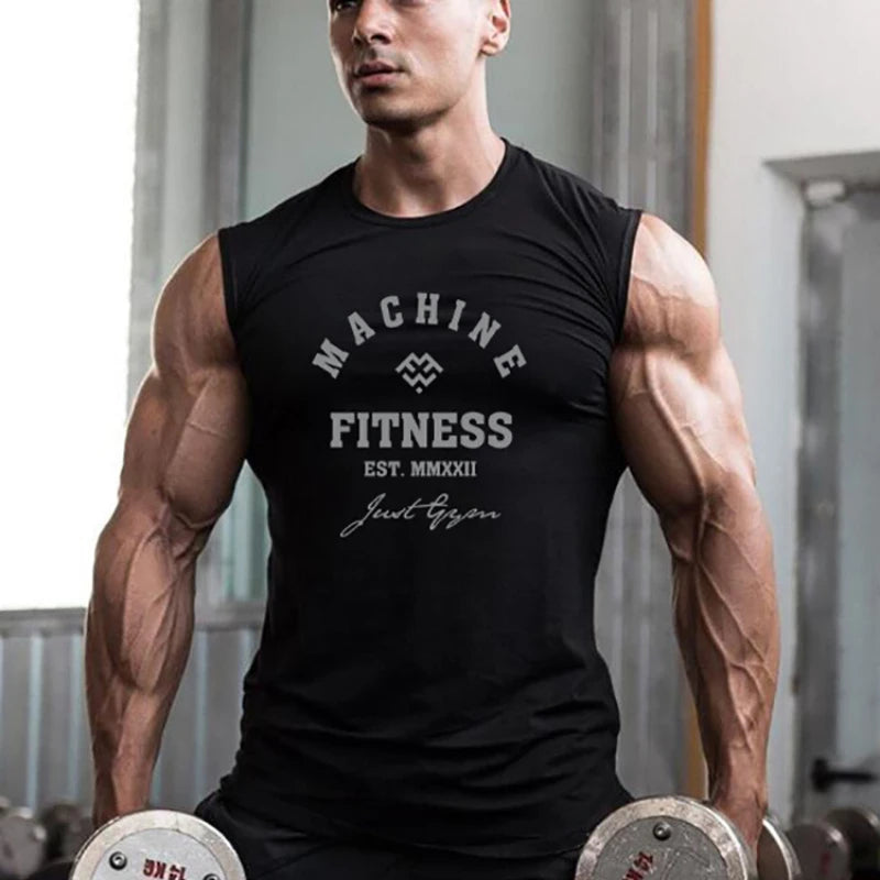 Débardeur  Homme en Coton Confortable, Musculation & Sport.