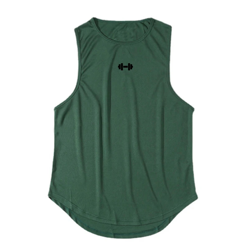 Débardeur de Sport Homme Coupe Slim, Bodybuilding, Fitness.