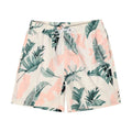 Short de Bain Homme Hawaïen – Imprimé 3D Flamants Roses & Tropical .